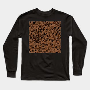 abstract fabric pattern texture ironpalette Long Sleeve T-Shirt